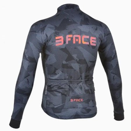 Maglia ciclismo manica lunga Camaleon (mezza stagione) - by Threeface - Janoa