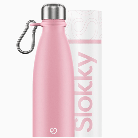 Borraccia thermos con moschettone 500 ml. - by Slokky - Janoa
