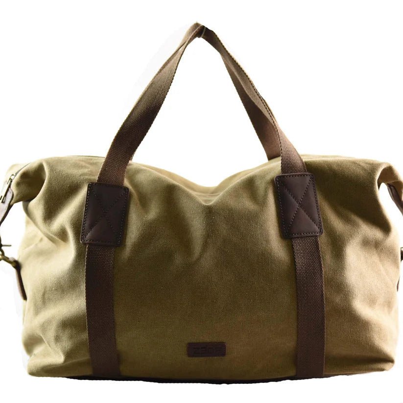 Borsa Sportiva in tela e pelle Gare de l'Est - by ZEDE PARIS - Janoa