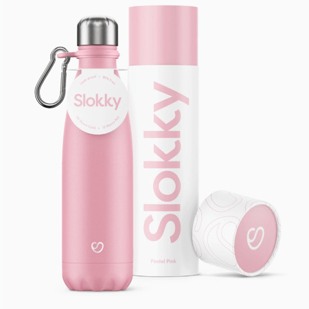 Borraccia thermos Slokky con moschettone 500 ml. - by Slokky - Janoa