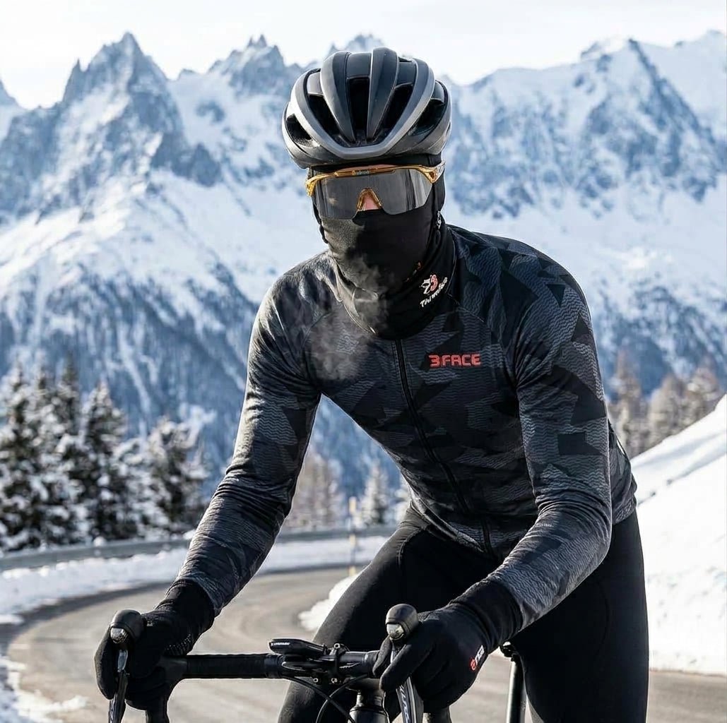 Kit Ciclistico Invernale 5 Pezzi con Occhiali Eassun Glen - Janoa