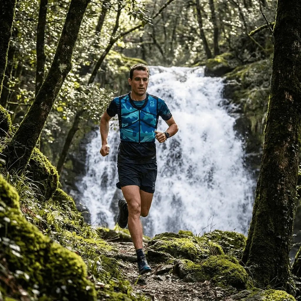 Zaino da trail running Camo Blue - by OTSO - Janoa