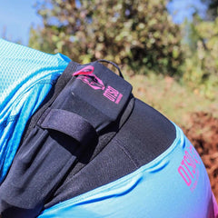 Cintura da running unisex nera e rosa - by OTSO - Janoa