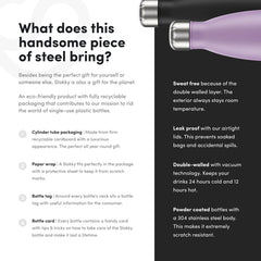 Borraccia thermos 500 ml. - by Slokky - Janoa