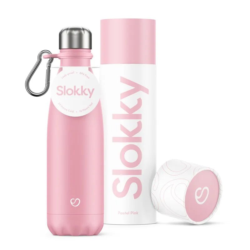 Borraccia thermos con moschettone 500 ml. - by Slokky - Janoa