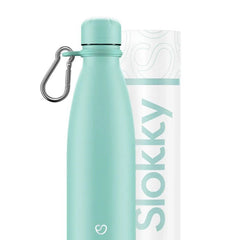 Borraccia thermos con tappo accessorio e moschettone 500 ml. - by Slokky - Janoa